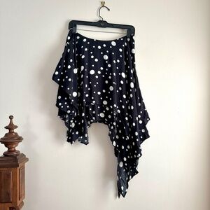 Lovers + Friends‎ • Albany Skirt in Black Polka Dot